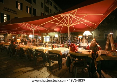 Dining At Night