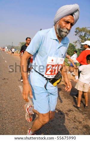 Indian Man Running