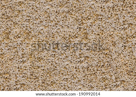 porous scrub texture seamless background, foam stone limestone or volcanic pumice