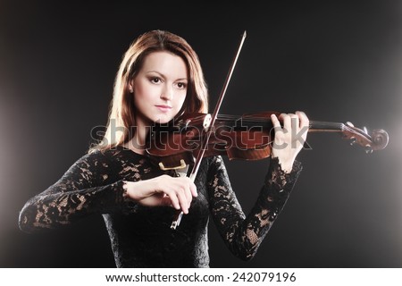 Violin player violinist music performer playing violin classic musician