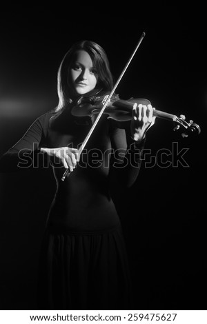 Violin player violinist classical musician Playing violin