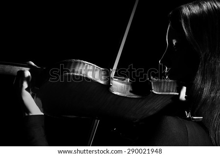 Violin player violinist Musical instruments orchestra Playing classical musician