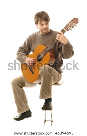 Guitar Player Acoustic