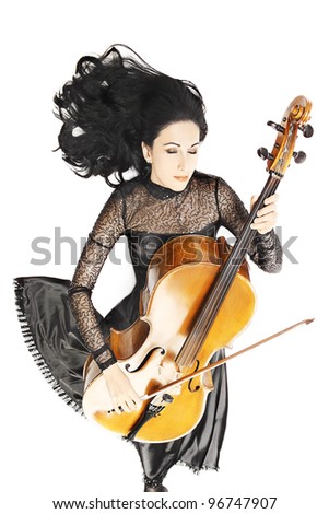 cello playing