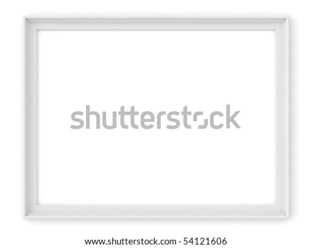 white frame white frame
