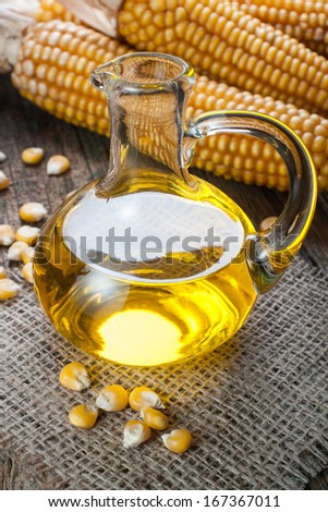 Corn oil and corn grain