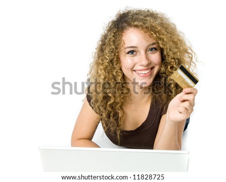 Women Using Computer