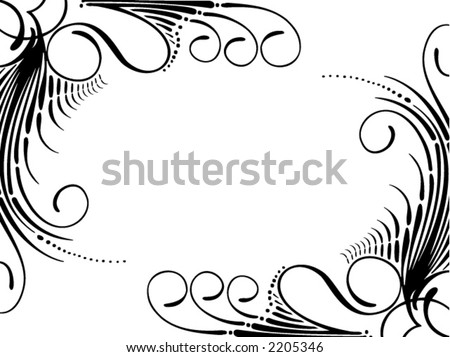 Designs For Borders. Decorative Border design