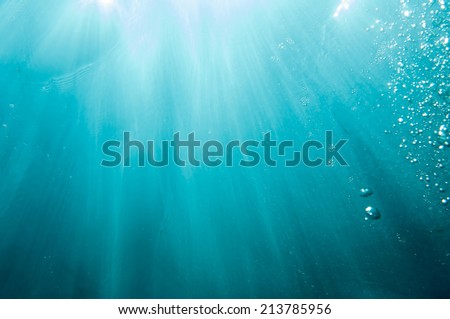 Deep in the sea _ Light and Sky