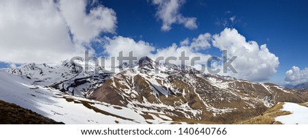 A Georgia mountains near Kazbek