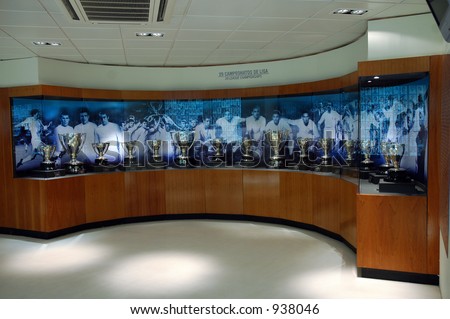 29 championships of the league - Real Madrid trophies
