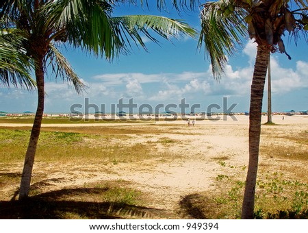 beach door