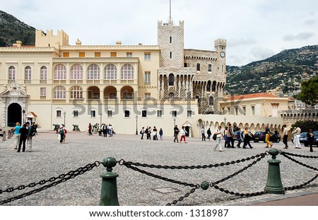 pictures of monaco france. Palace in Monaco, France