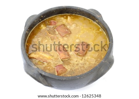 Brazilian Typical Food Feijoada In A Mud Pot. Stock Photo 12625348 ... Brazilian Typical Food Feijoada In A Mud Pot. Stock Photo 12625348 ...