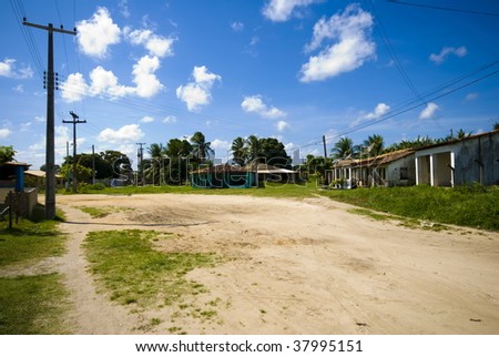 Small and poor village in Brazil .