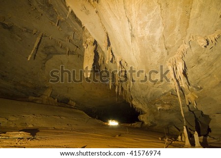 Underground Cave - Chapada Diamantina - Brazil .