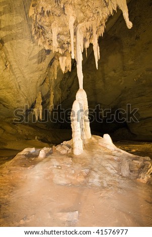 Underground Cave - Chapada Diamantina - Brazil .