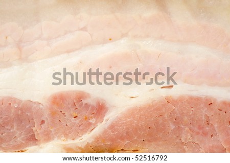 Background texture of a pig meat .