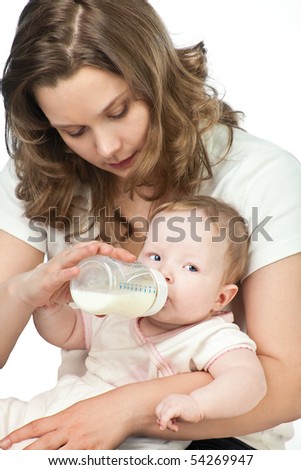 Mother Feeding Baby