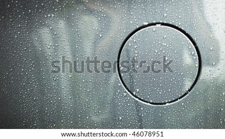 Fuel Cap with raindrops