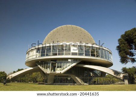 Sights You'd Like to See in a Bond Film - Page 2 Stock-photo-the-sphere-architecture-of-the-galileo-galilei-planetarium-in-buenos-aires-argentina-20441635