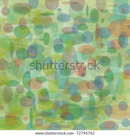 Abstract Background Pattern with Ovals