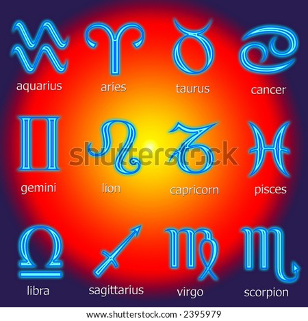 symbols of all the astrological signs