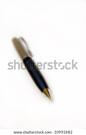 business ball-pen isolated on white background