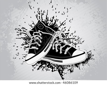 sneakers wallpaper. urban shoes background