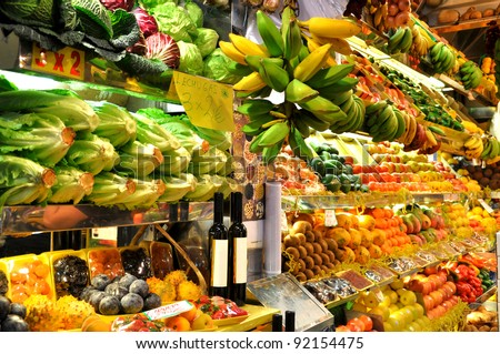 Fresh Fruit Stall