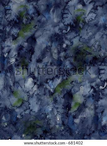 stock photo : Blue Watercolor Texture