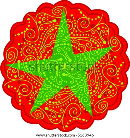 red star tattoo. tattoo design online this one