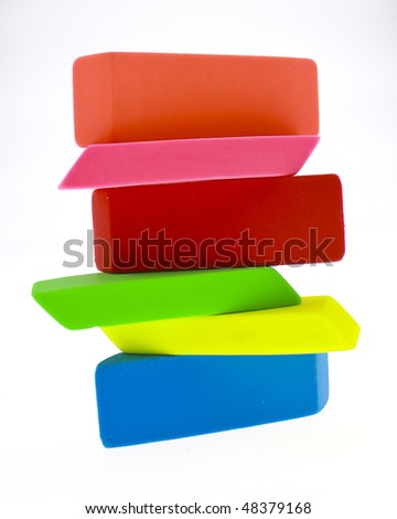 Colored Erasers