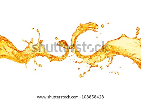 orange juice splash orange juice splash
