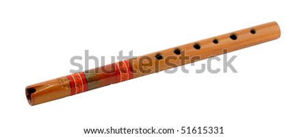 chinese wooden flute