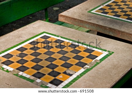 Park Chess Table