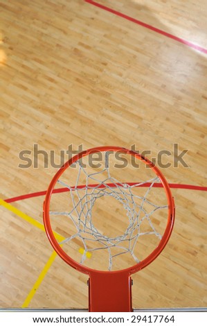 basketball arena indoor detail