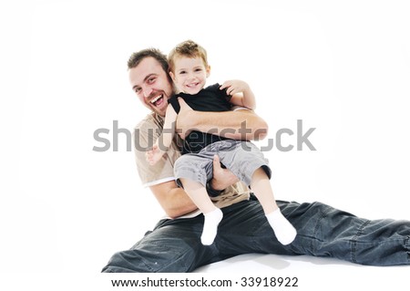 stock photo : happy father and happy father. stock photo : happy father and