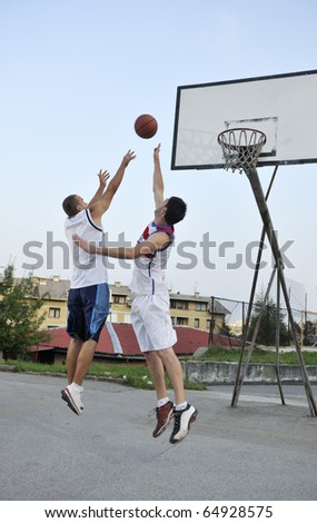 Early Basketball Game
