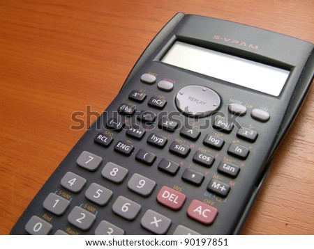 modern scientific calculator