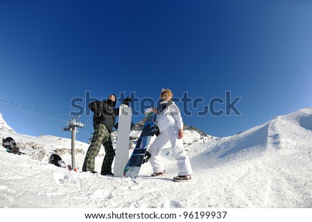 winter woman  ski  sport  fun  travel  snow board