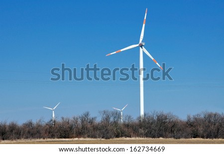 Power generating windmills