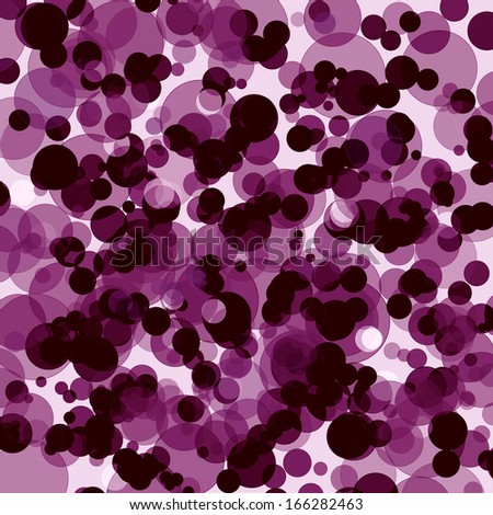 Abstract violet background with bokeh circles