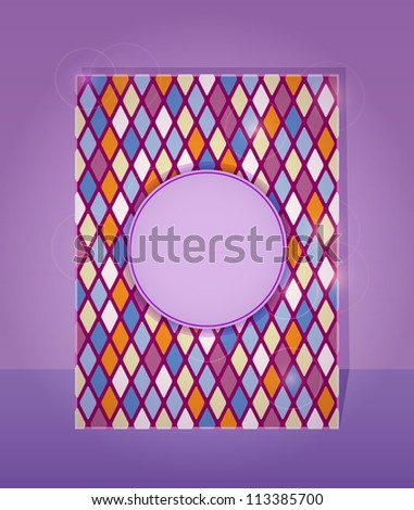 purple rhombus