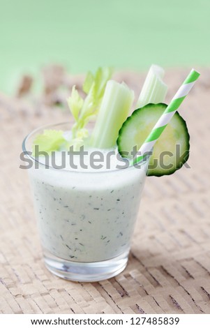 delicious vegetable coctail - food and drink