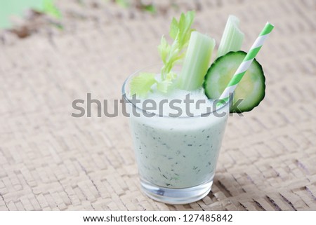 delicious vegetable coctail - food and drink