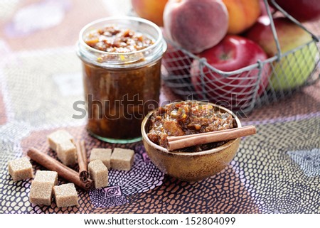 delicious homemade chutney - food and drink