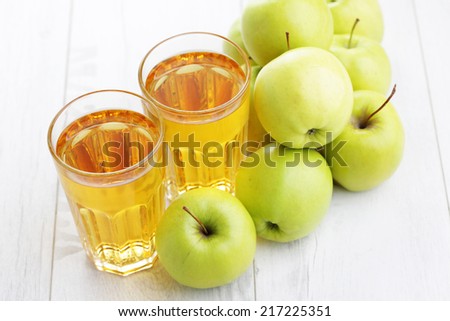 delicious apple juice - food and drink