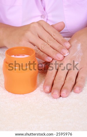 hands care - beauty treatment