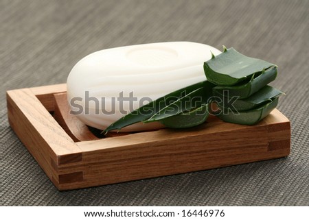 natural aloe vera soap - beauty treatment